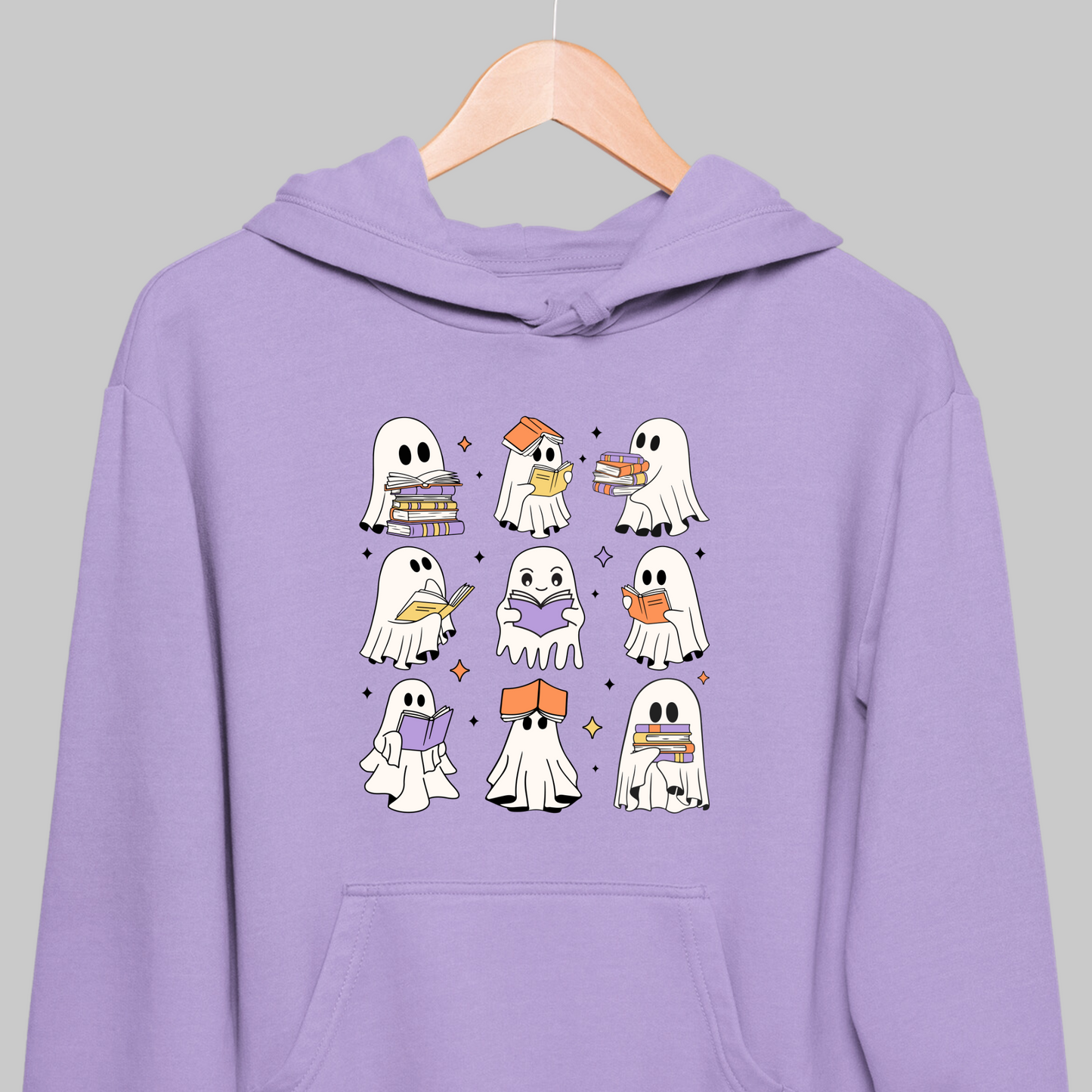 Reading Ghosts: Bookish Hoodie