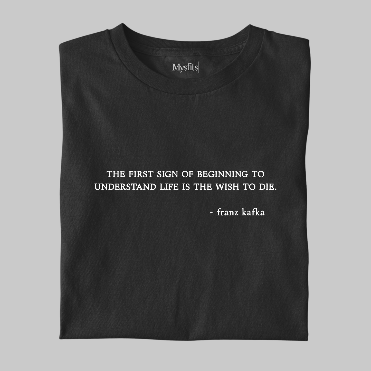 The Wish To Die: Literature Tee