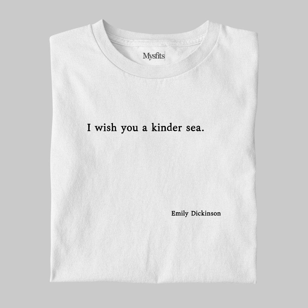 Kinder Sea: Minimal Literature Tee