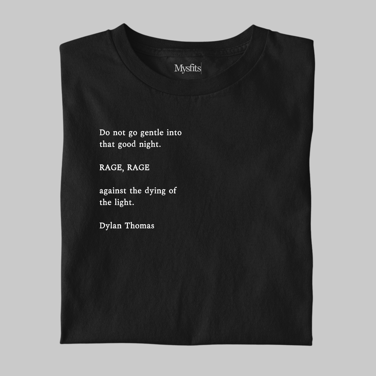 Into That Good Night: Literature Tee