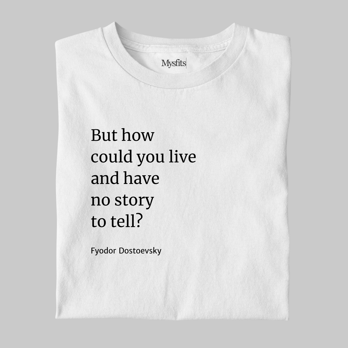 No Story?: Minimal Unisex Tee