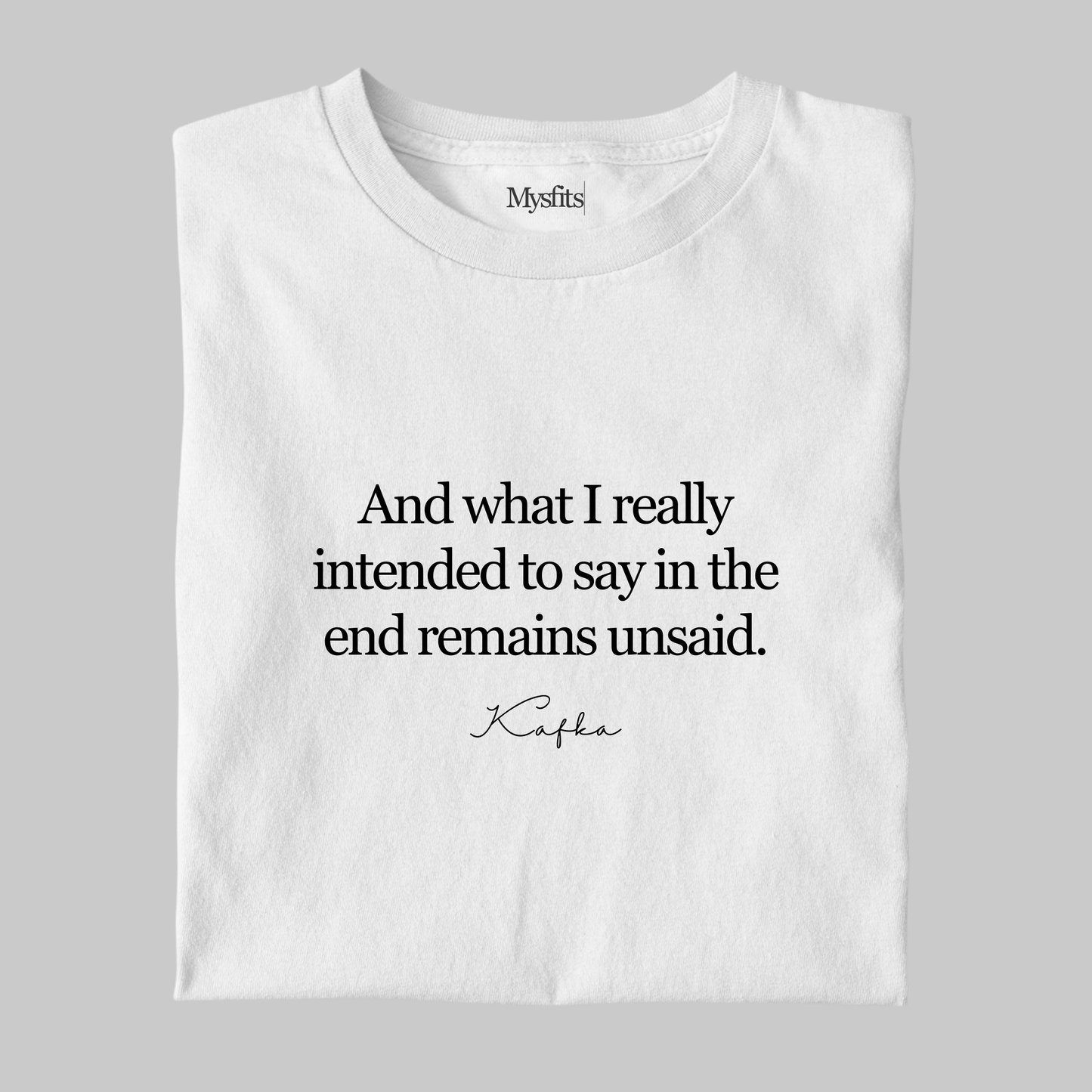 In The End - Minimal Kafka Tee