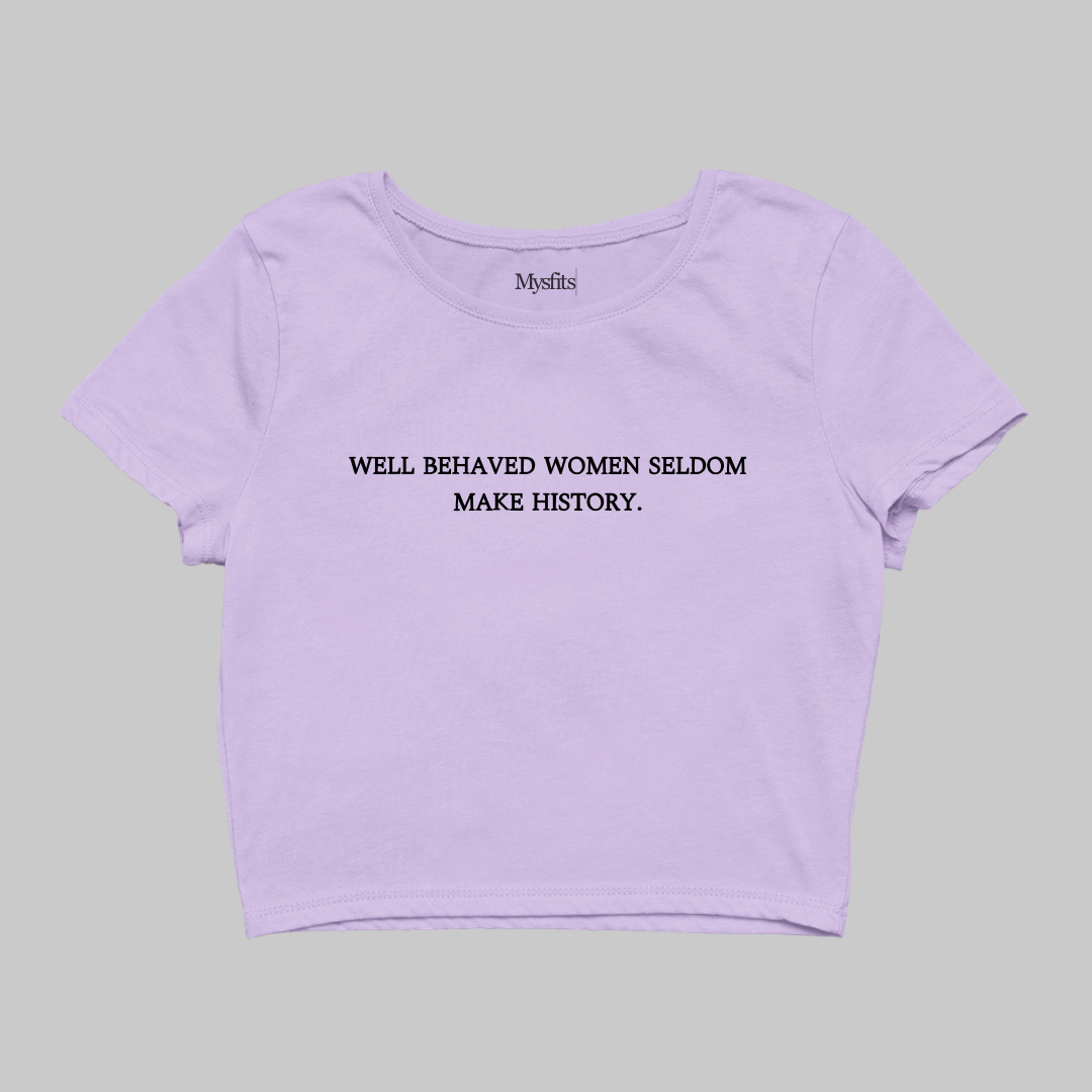 Fragile Masculinity: Feminist Crop Top