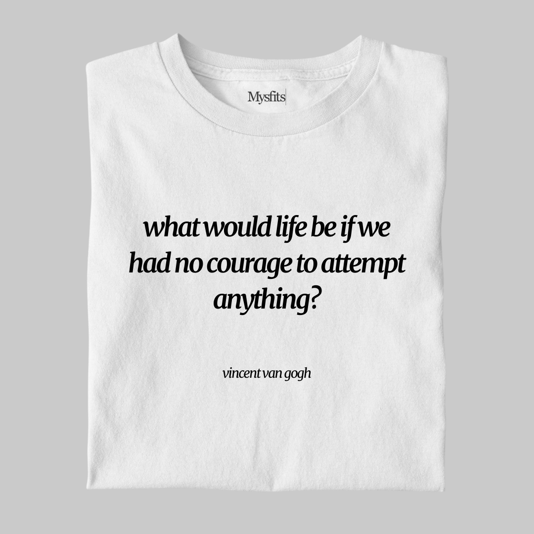 No Courage: Literature Tee