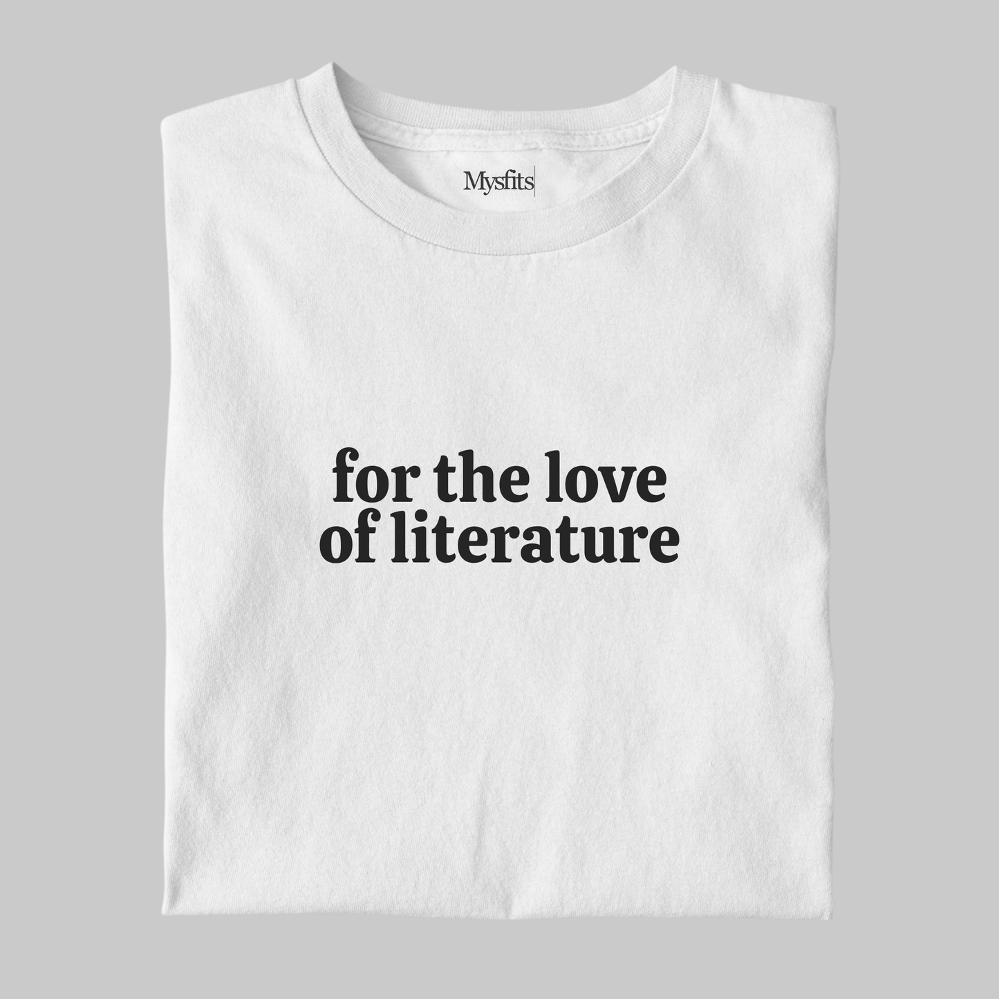 Love of Literature: Minimal Tee