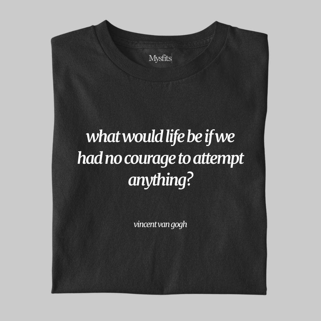 No Courage: Literature Tee