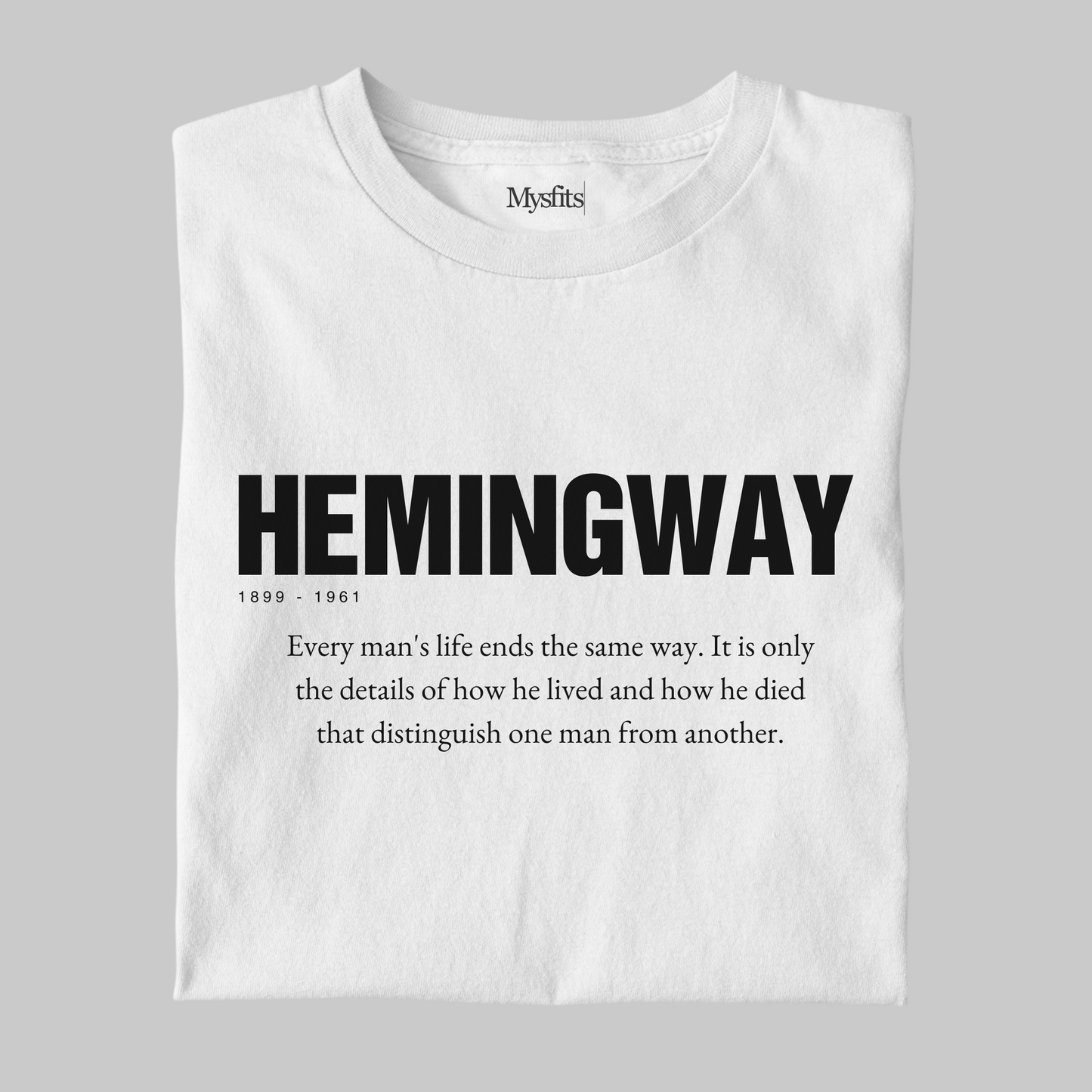 Hemingway: Literature Tee