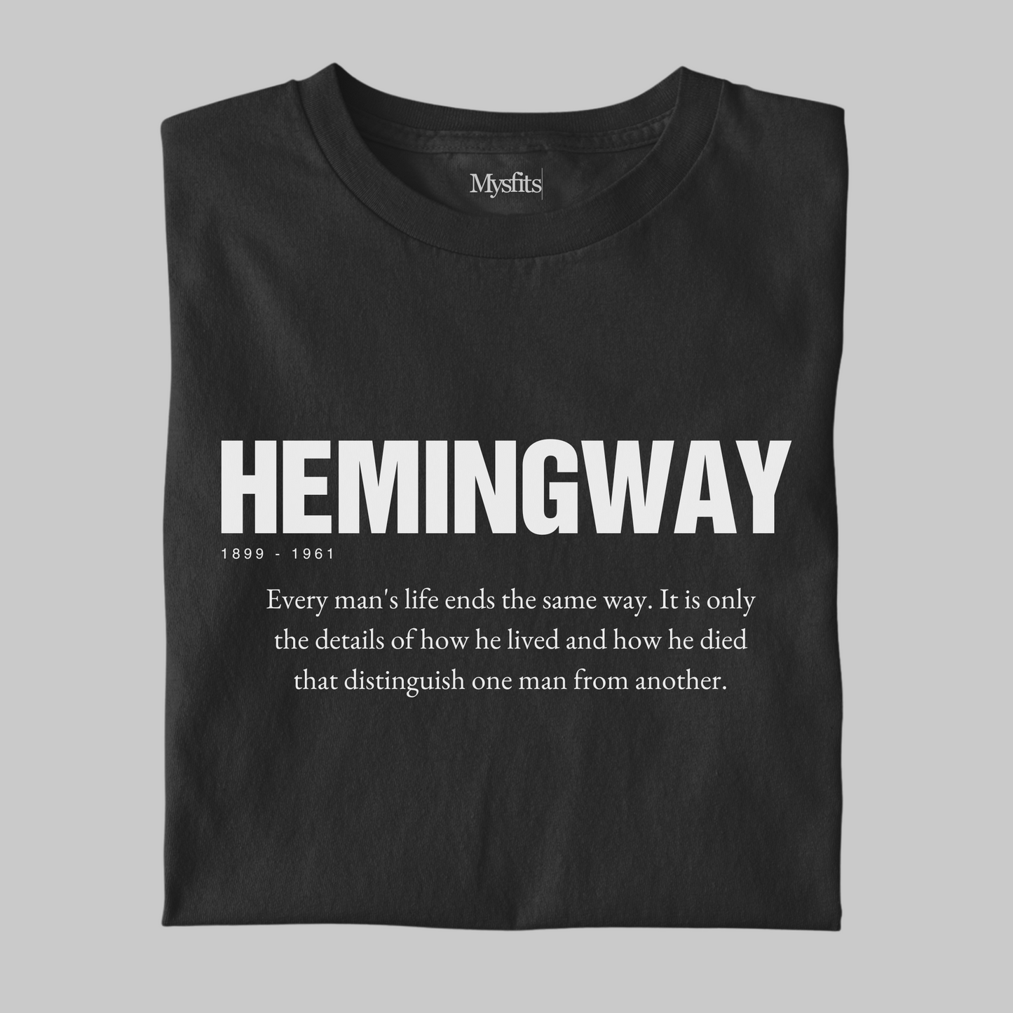 Hemingway: Literature Tee