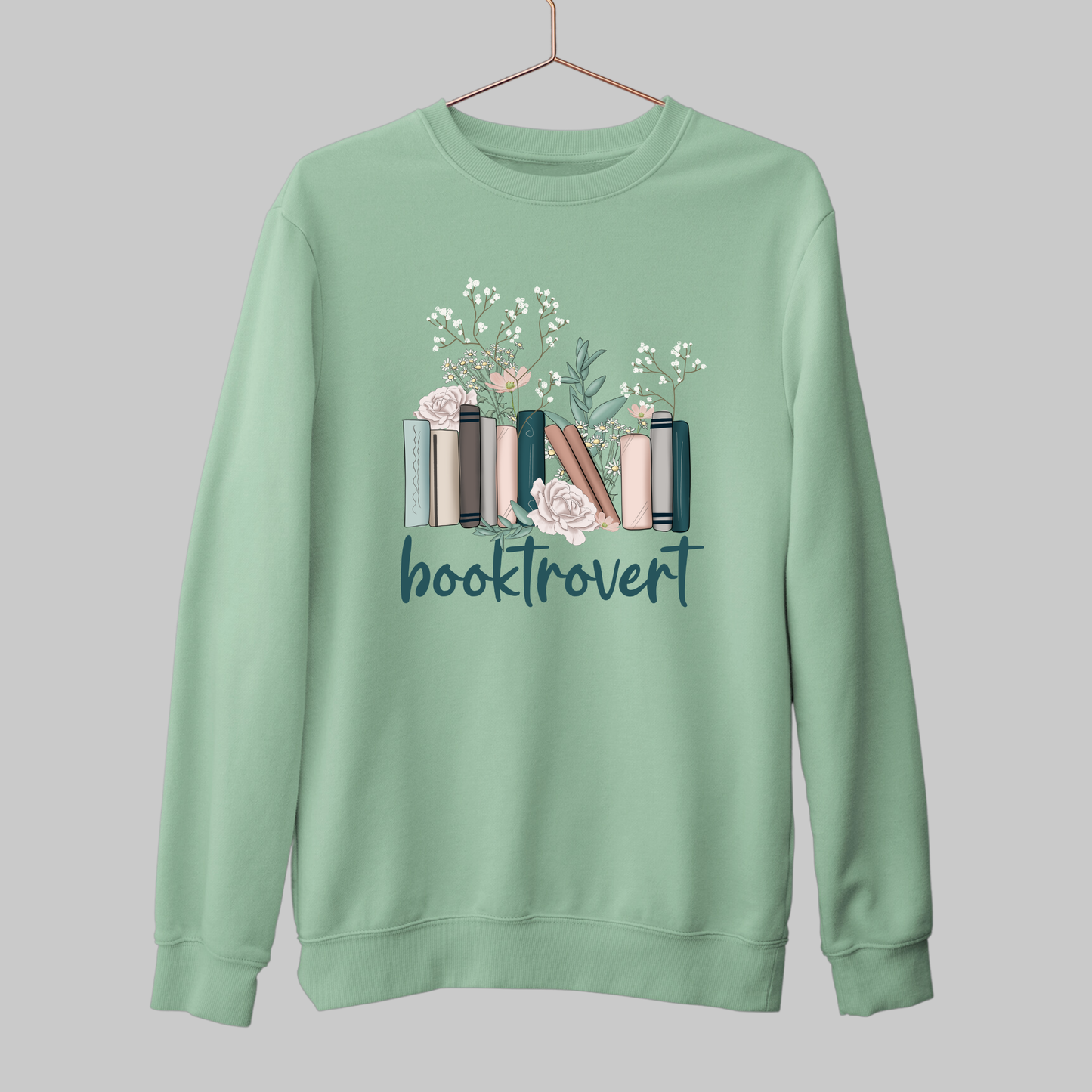 Booktrovert: Cute Sweatshirt