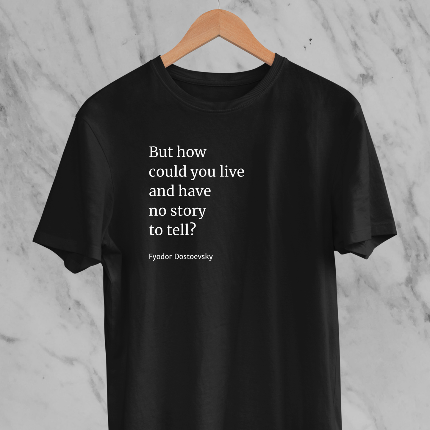 No Story?: Minimal Unisex Tee