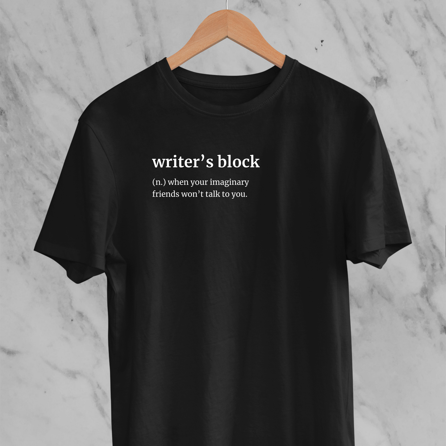 Writer's Block: Funny Definition Tee
