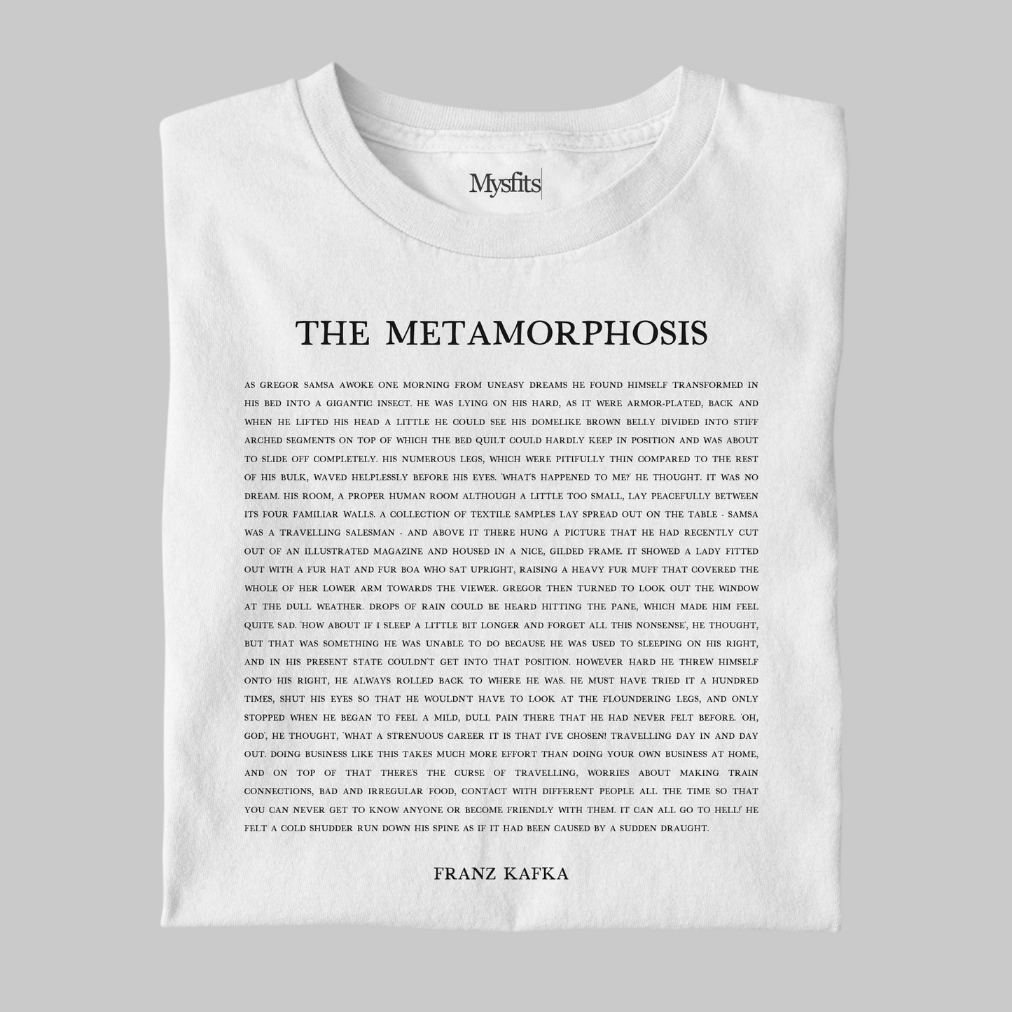 The Metamorphosis: Literature Tee