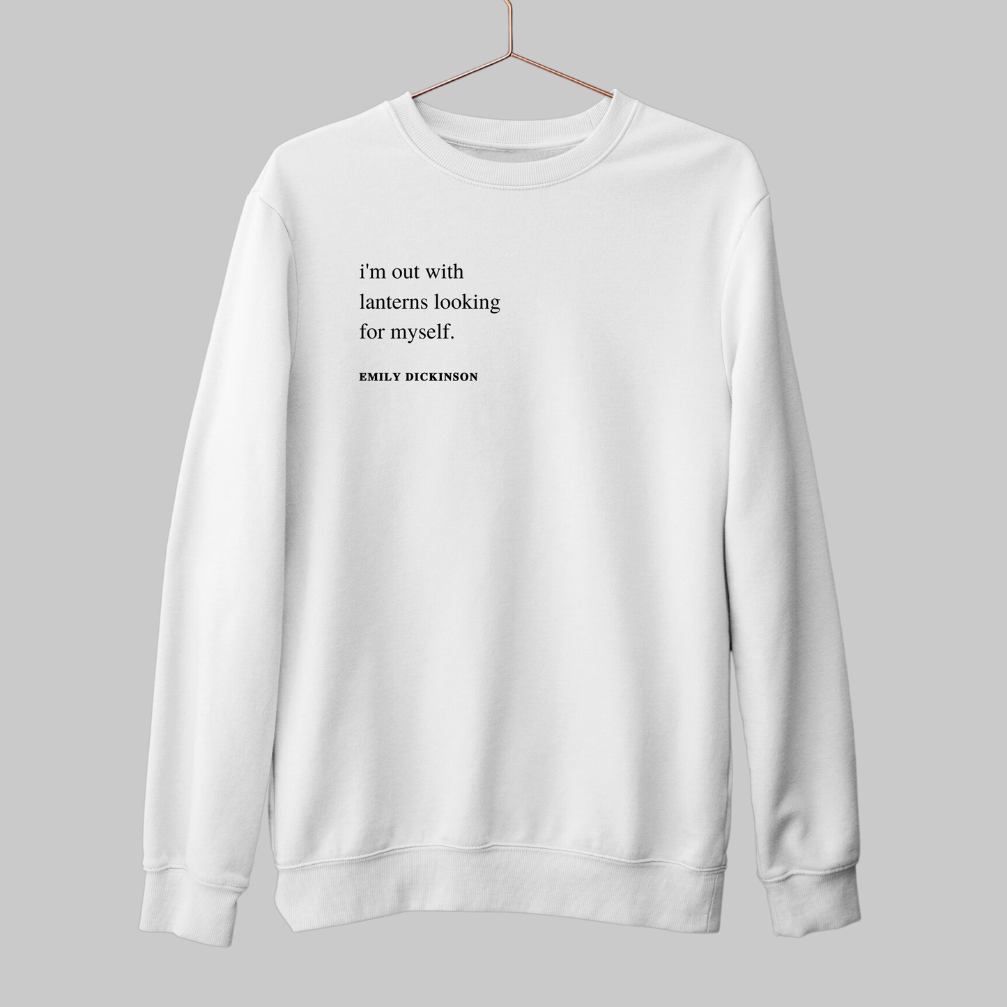 Emily Dickinson: Literature Sweatshirt