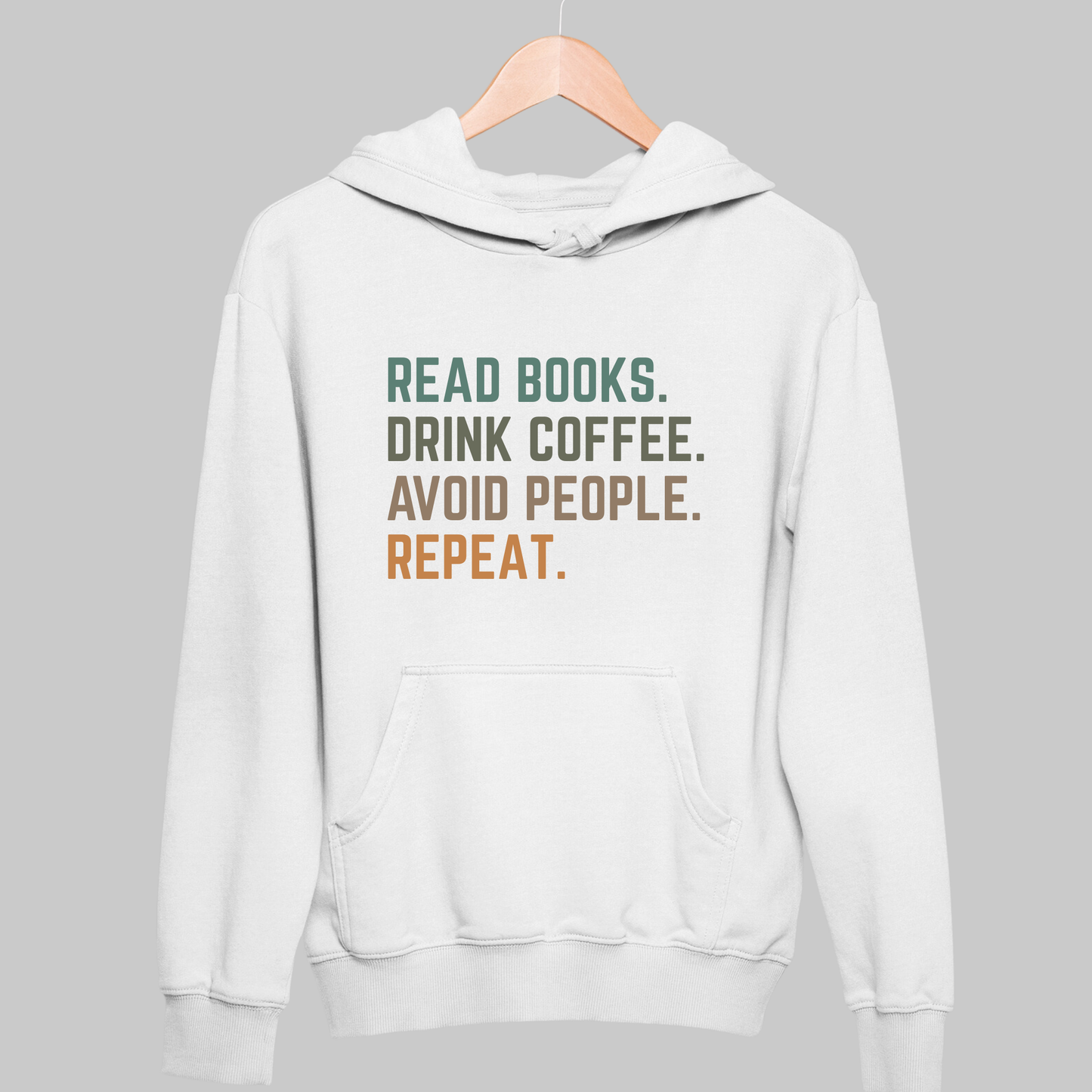 Read Books: Funny Bookish Hoodie