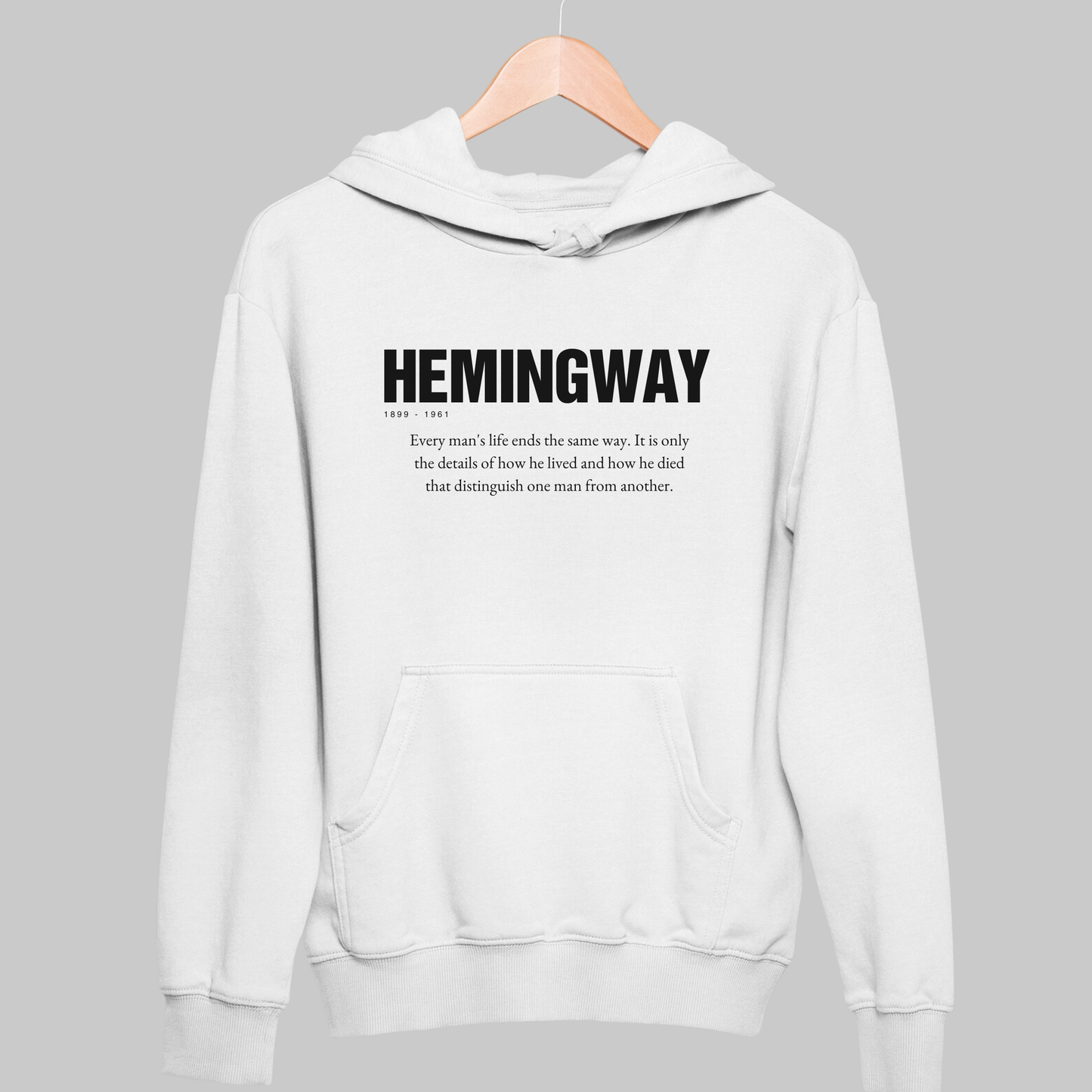 Hemingway: Literature Hoodie