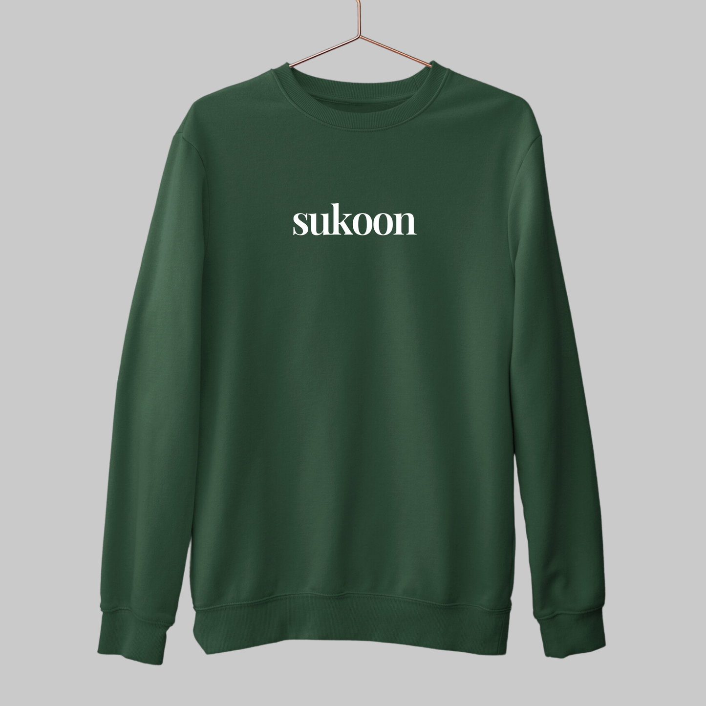 Sukoon: Minimal Peace Sweatshirt