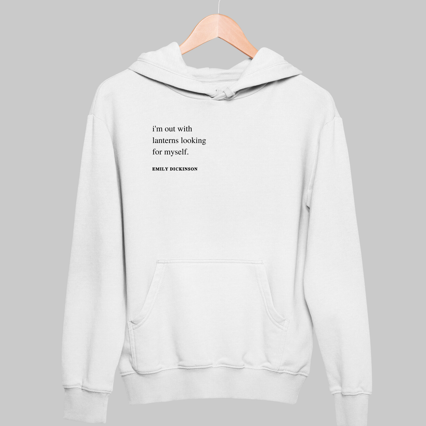 Emily Dickinson: Literature Hoodie