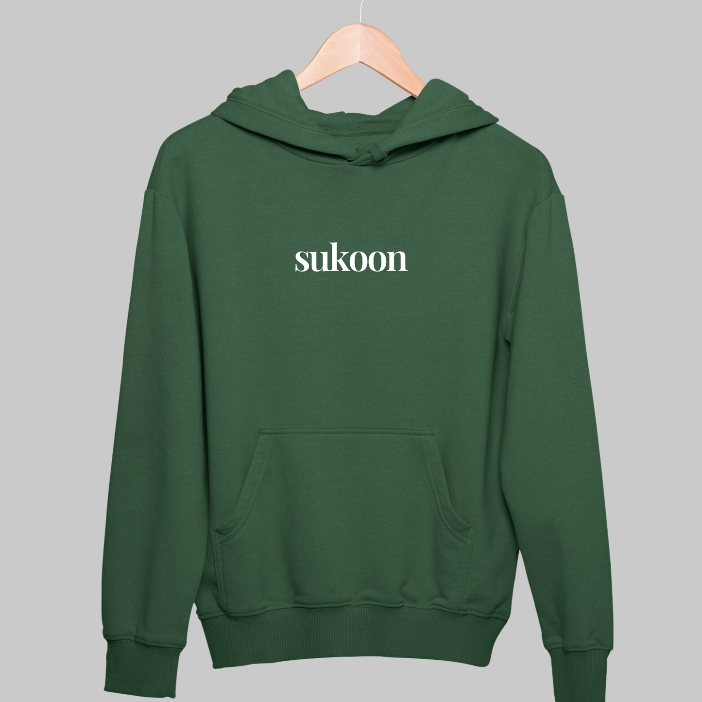 Sukoon: Minimal Peace Hoodie