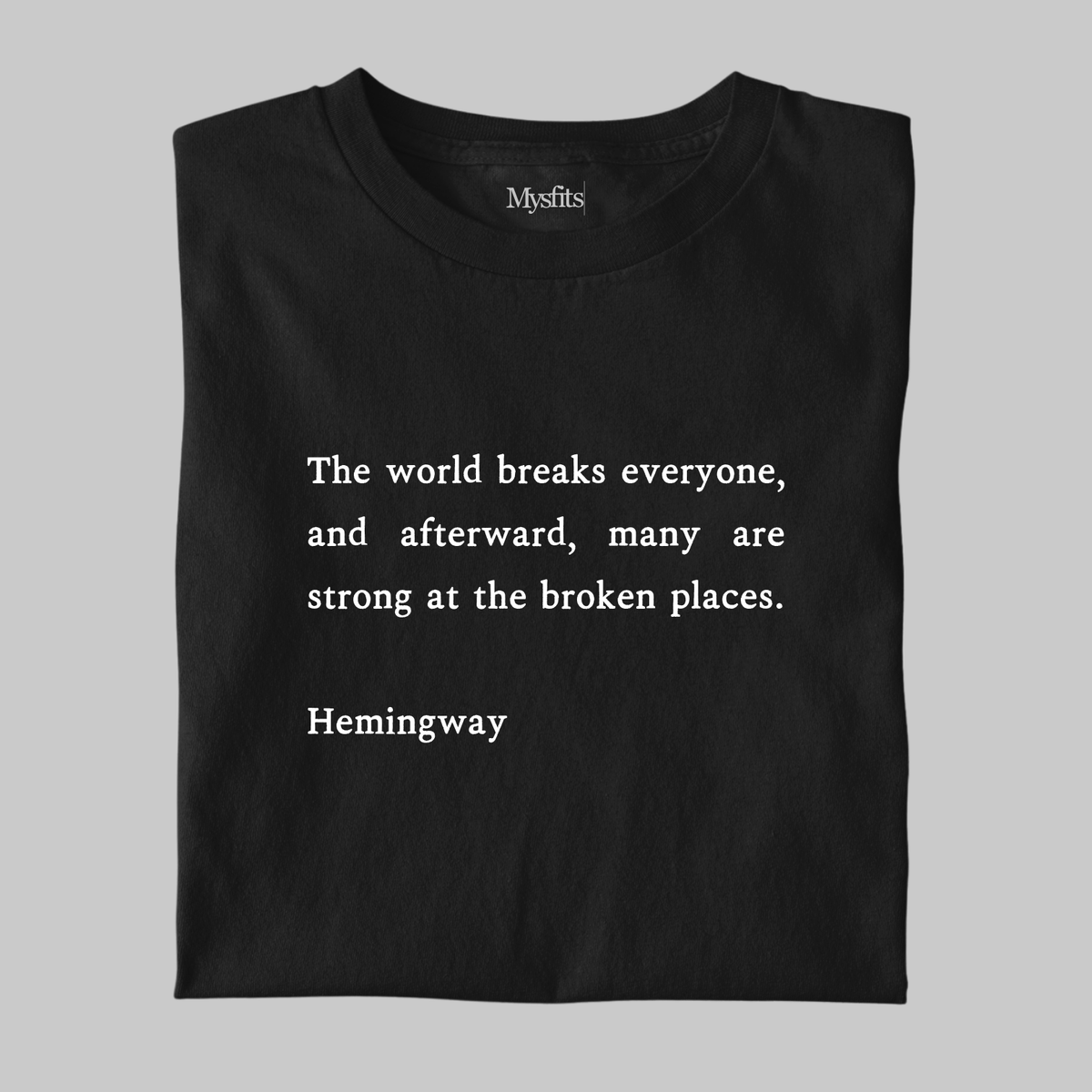 Broken Places: Hemingway Literature Tee