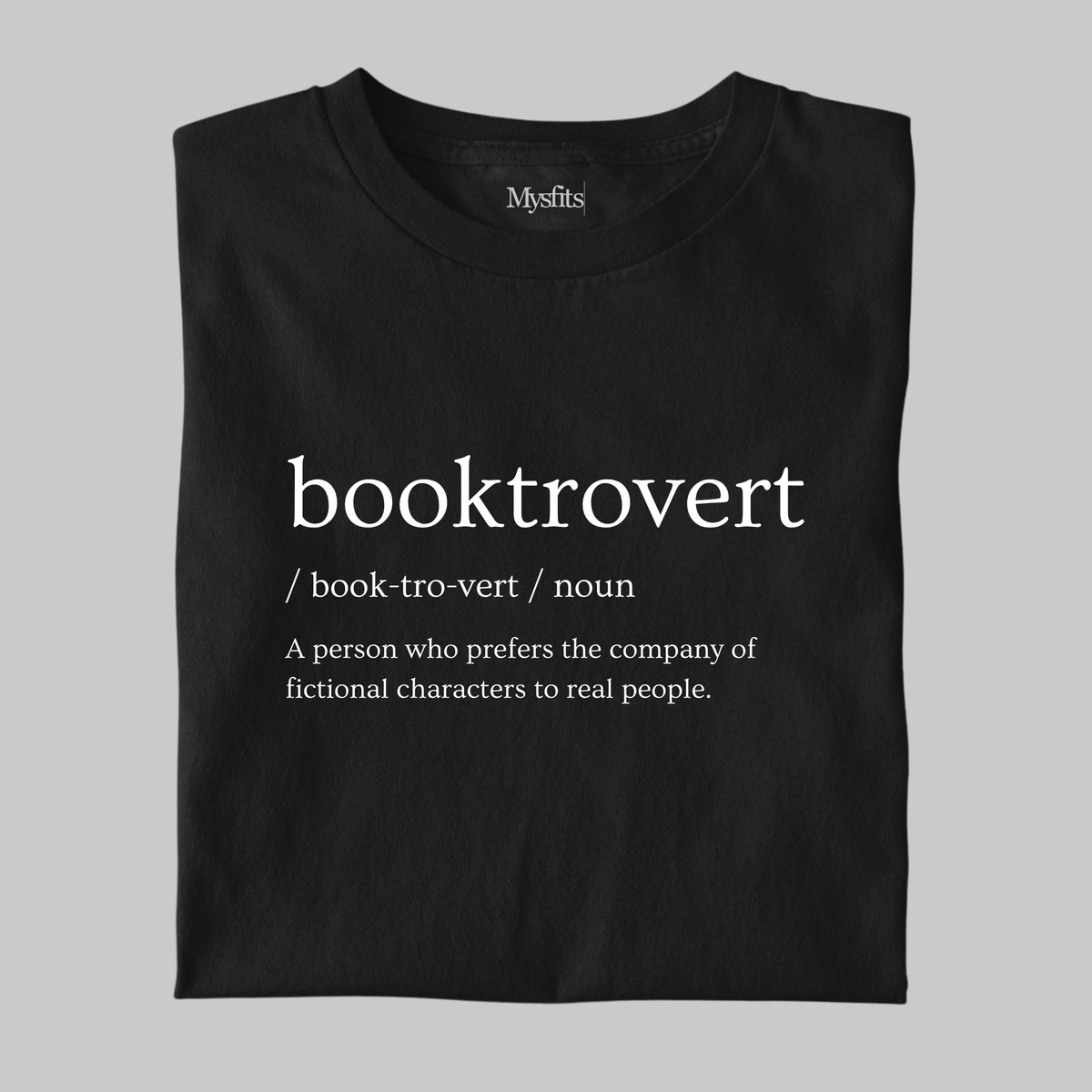 Booktrovert: Funny Definition Tee