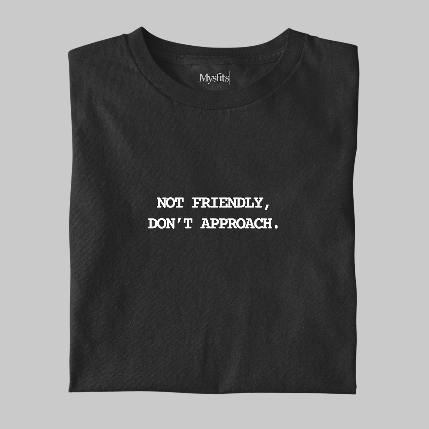 Not Friendly: Funny Introvert Tee