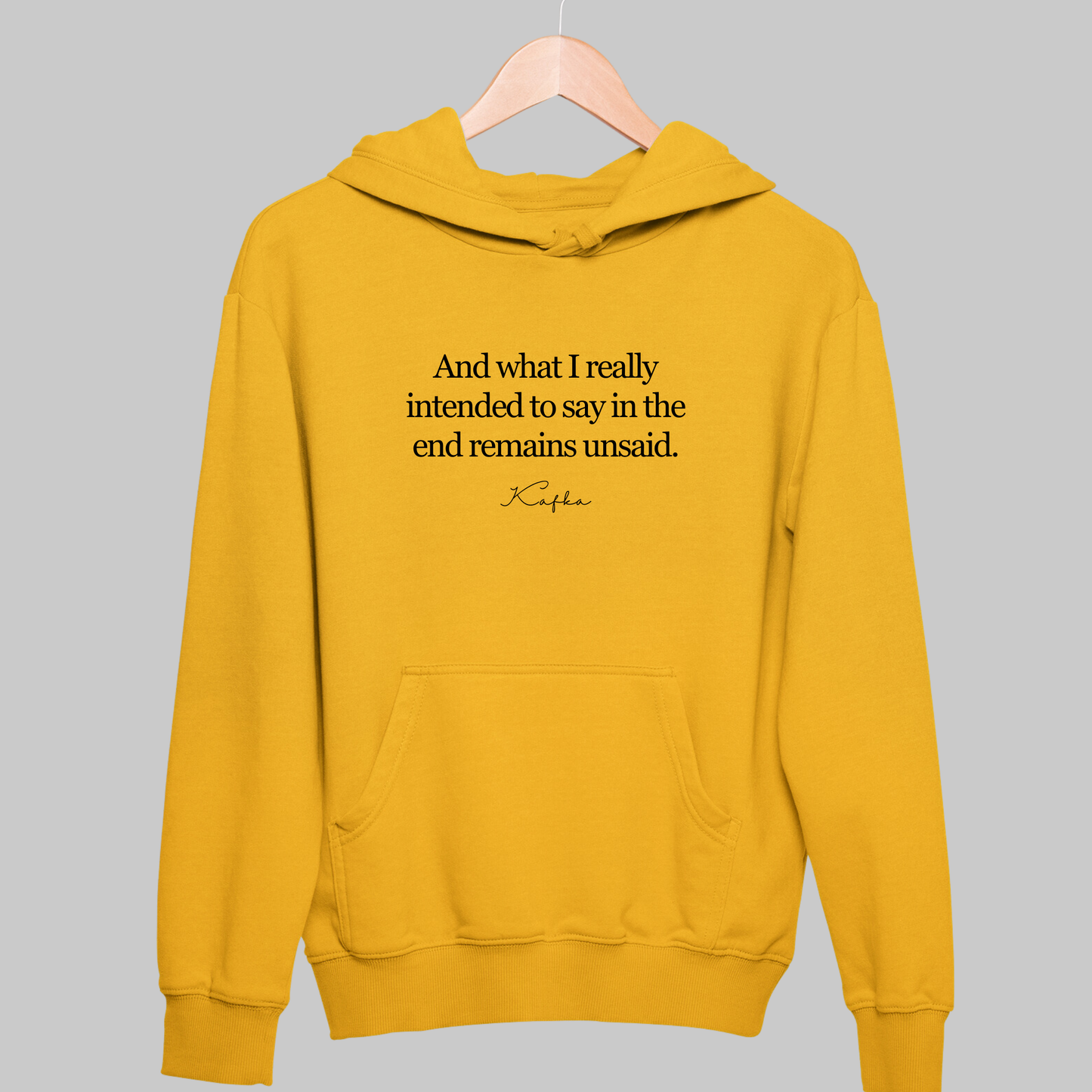 In the End: Kafka Literature Hoodie