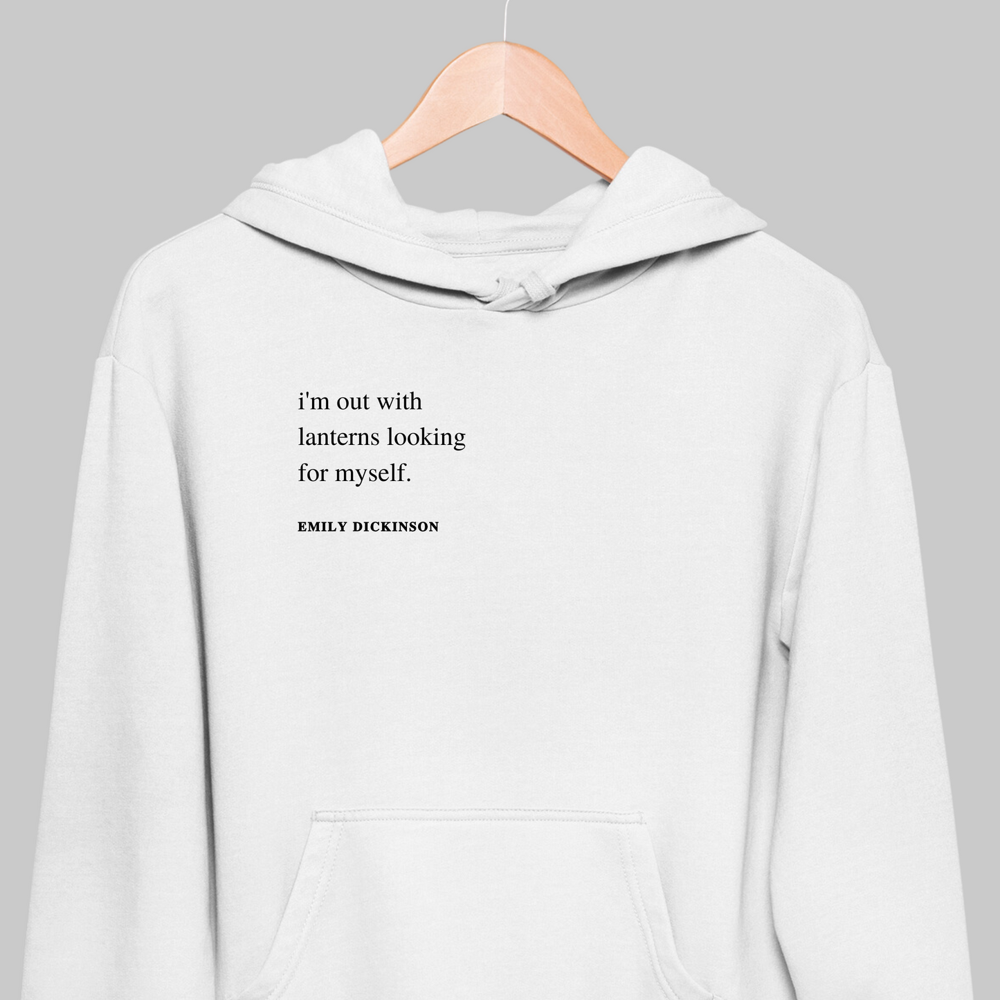 Emily Dickinson: Literature Hoodie
