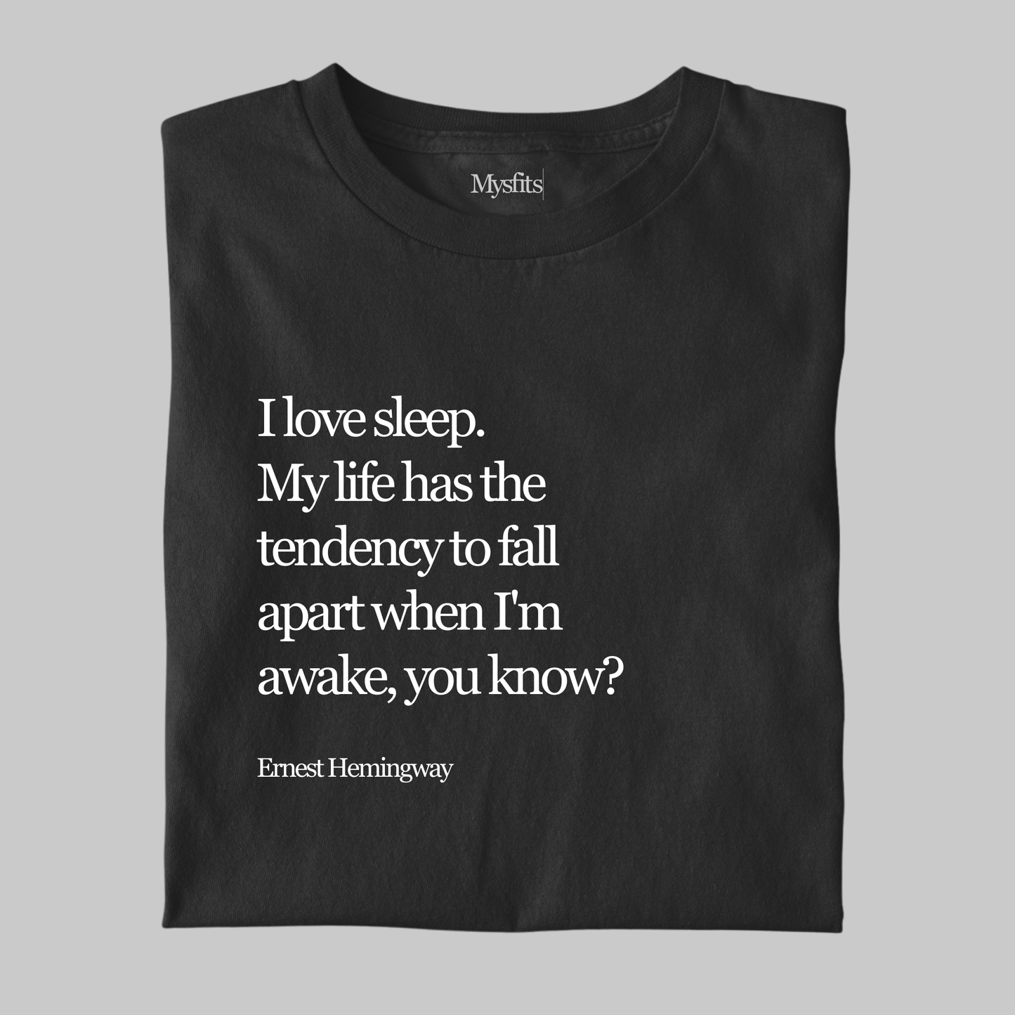 I Love Sleep: Literature Tee