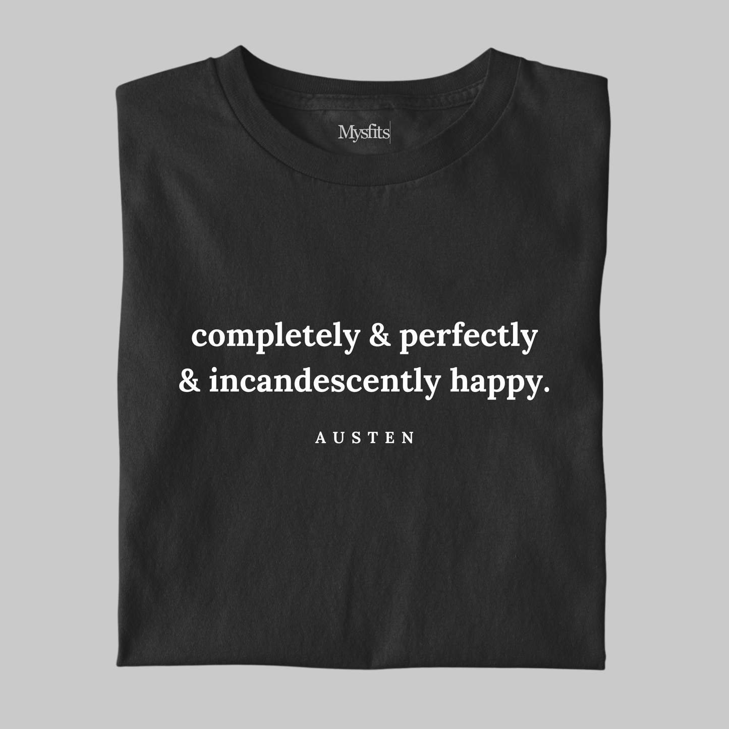 Happy: Minimal Austen Tee