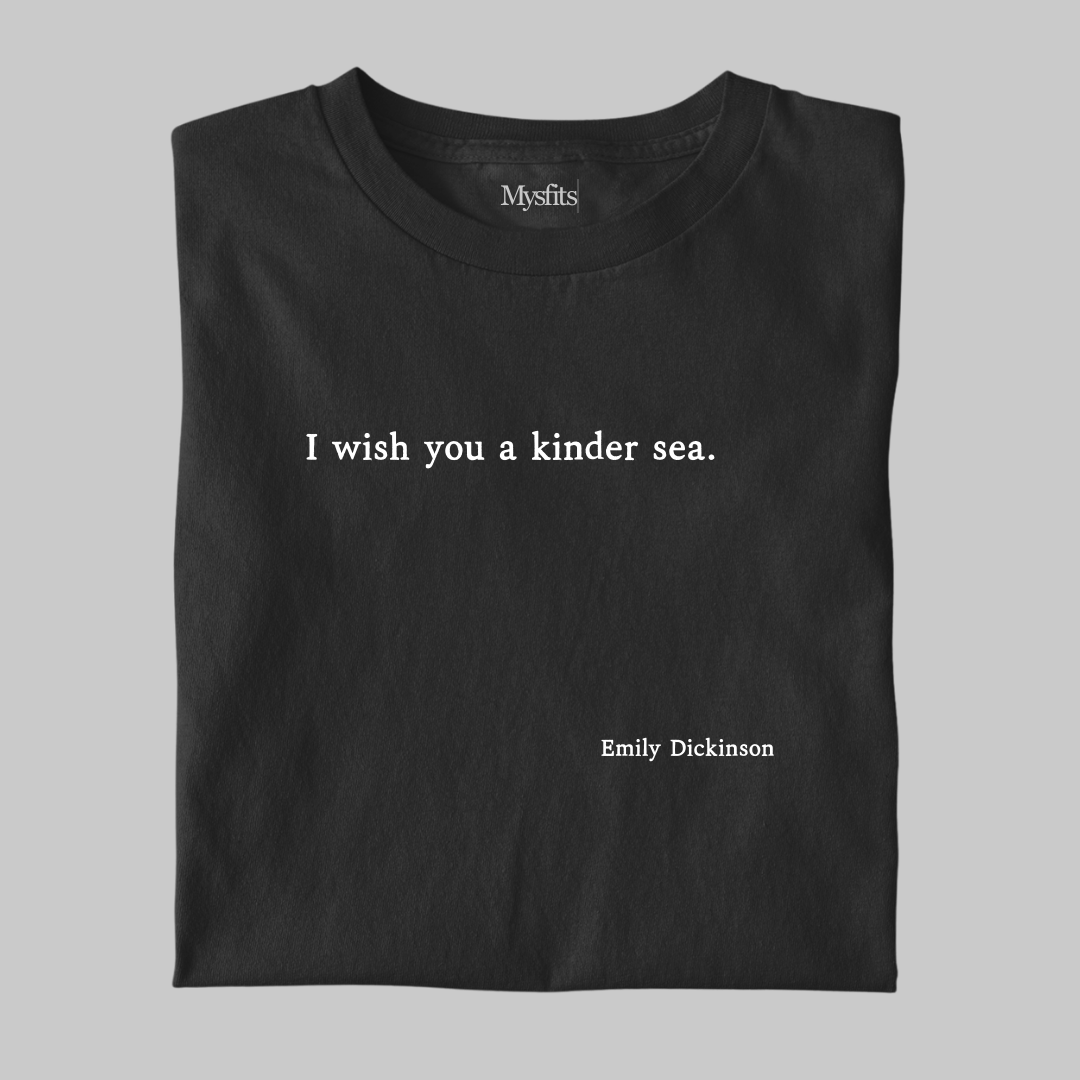Kinder Sea: Minimal Literature Tee