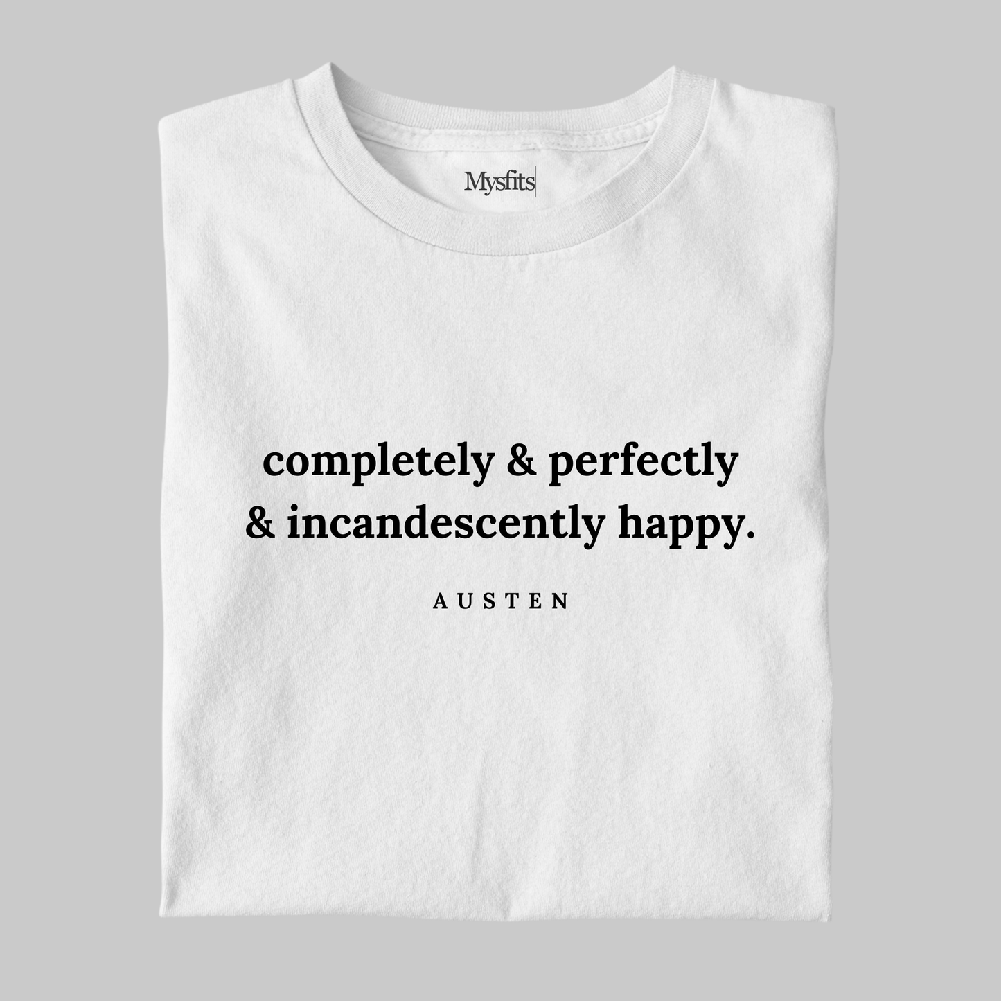 Happy: Minimal Austen Tee