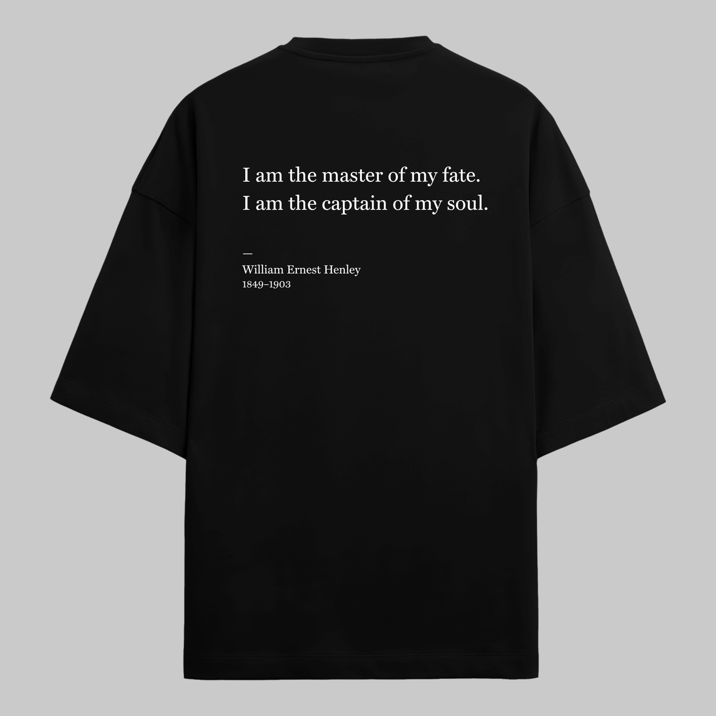 Invictus: Oversized Literature Tee