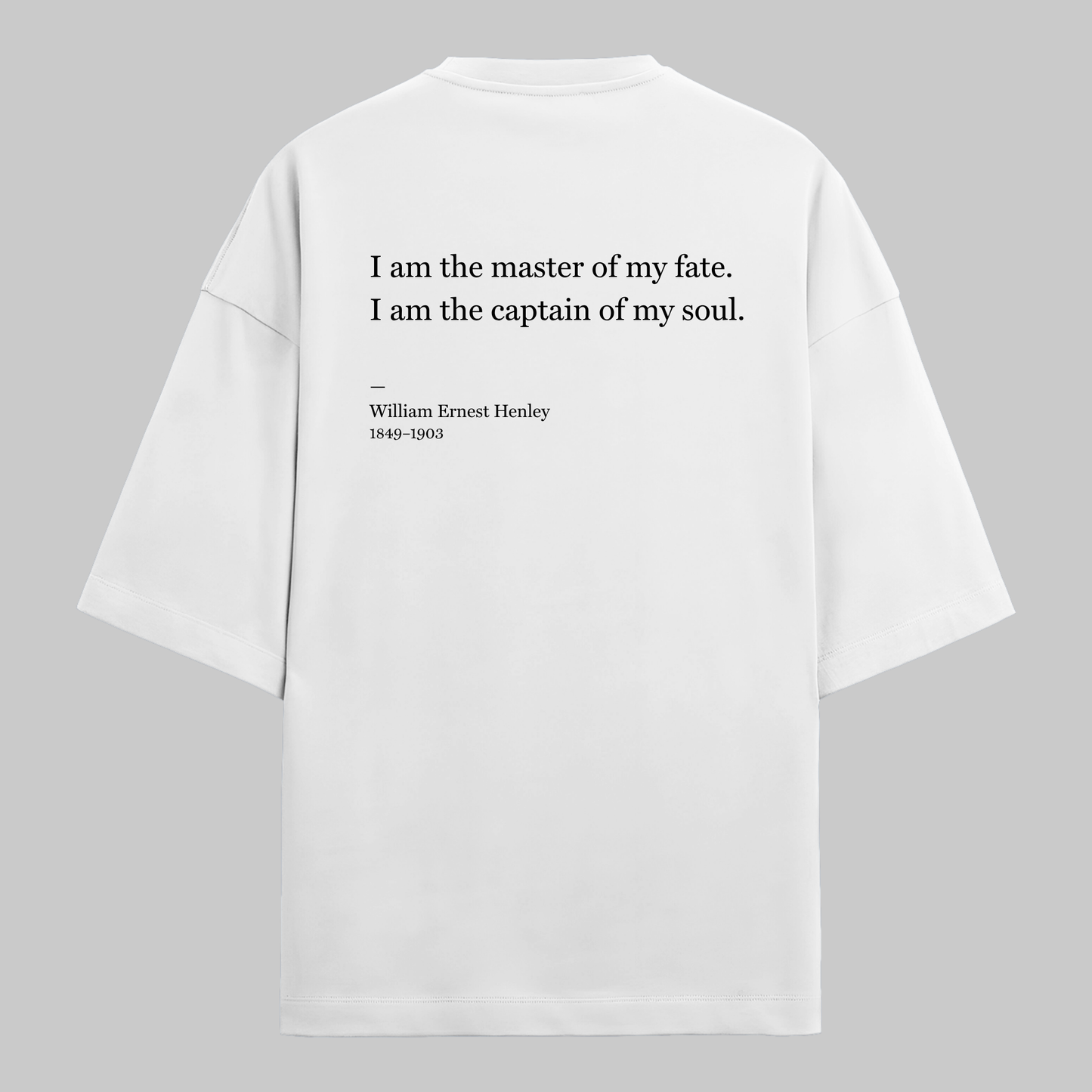 Invictus: Oversized Literature Tee