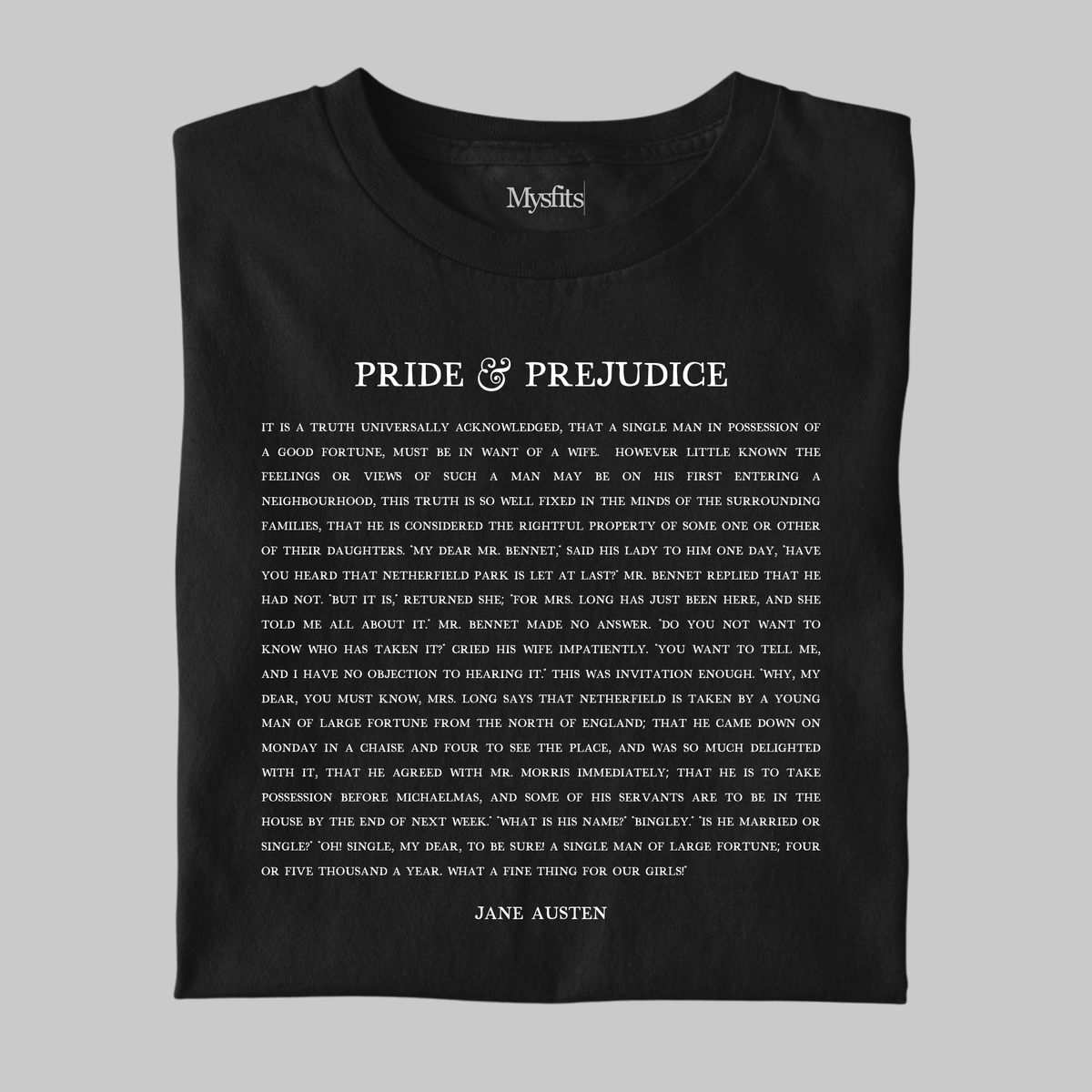Pride & Prejudice: Literary Tee