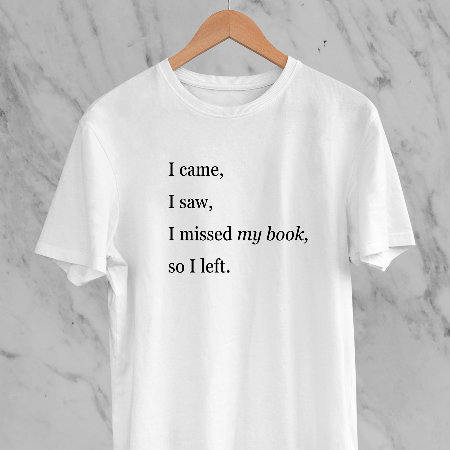 Missed My Book - Funny Tee