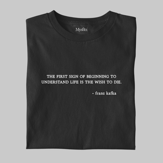 The Wish To Die: Literature Tee