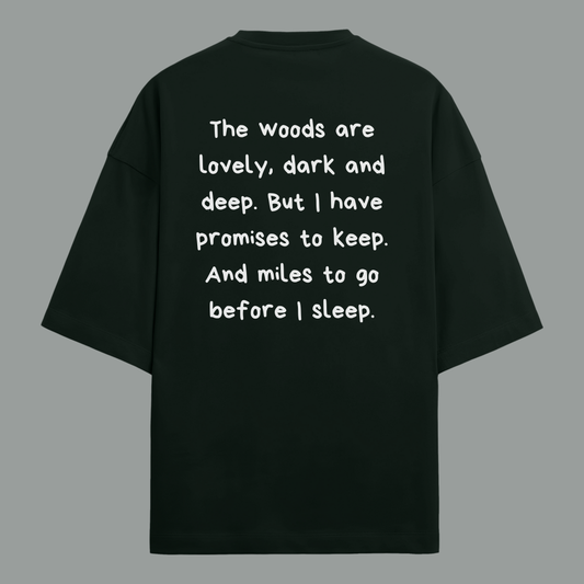 Miles To Go: Oversized Literature Tee