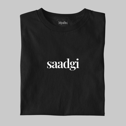 Saadgi: Simplicity Tee