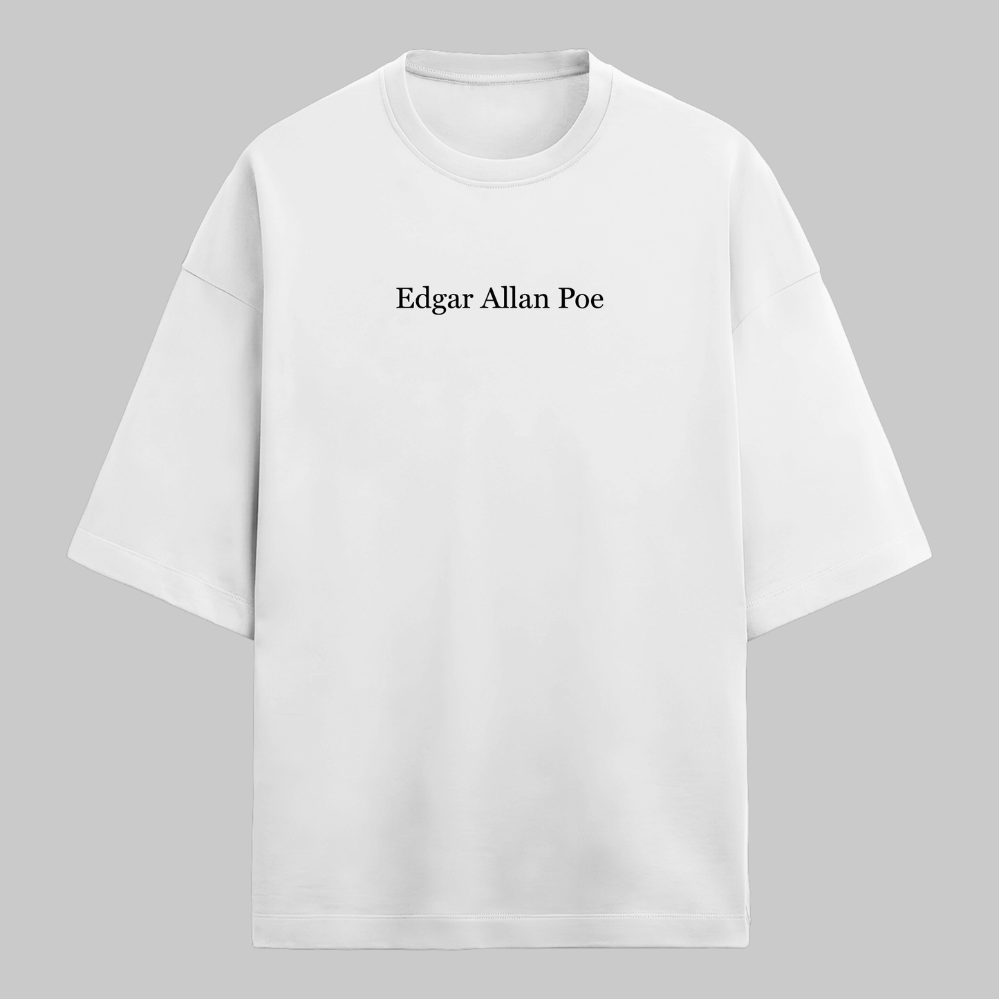 I Loved Alone: Oversized Poe Literature Tee