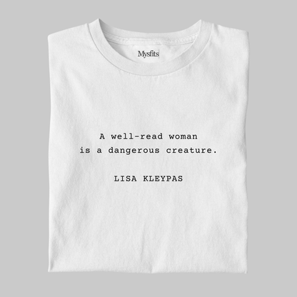 A Well-Read Woman: Feminist Tee