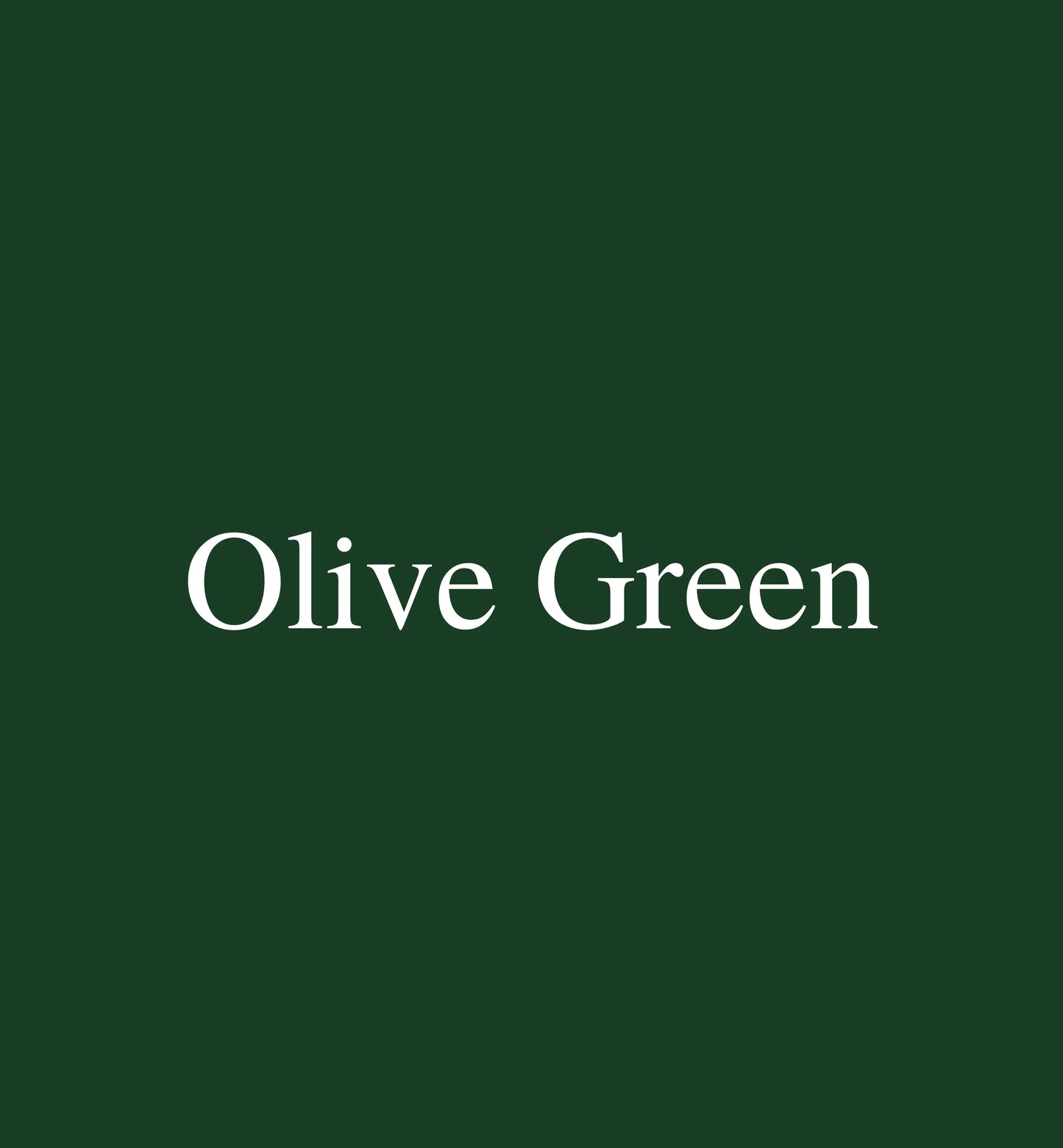 Solids: Olive Green