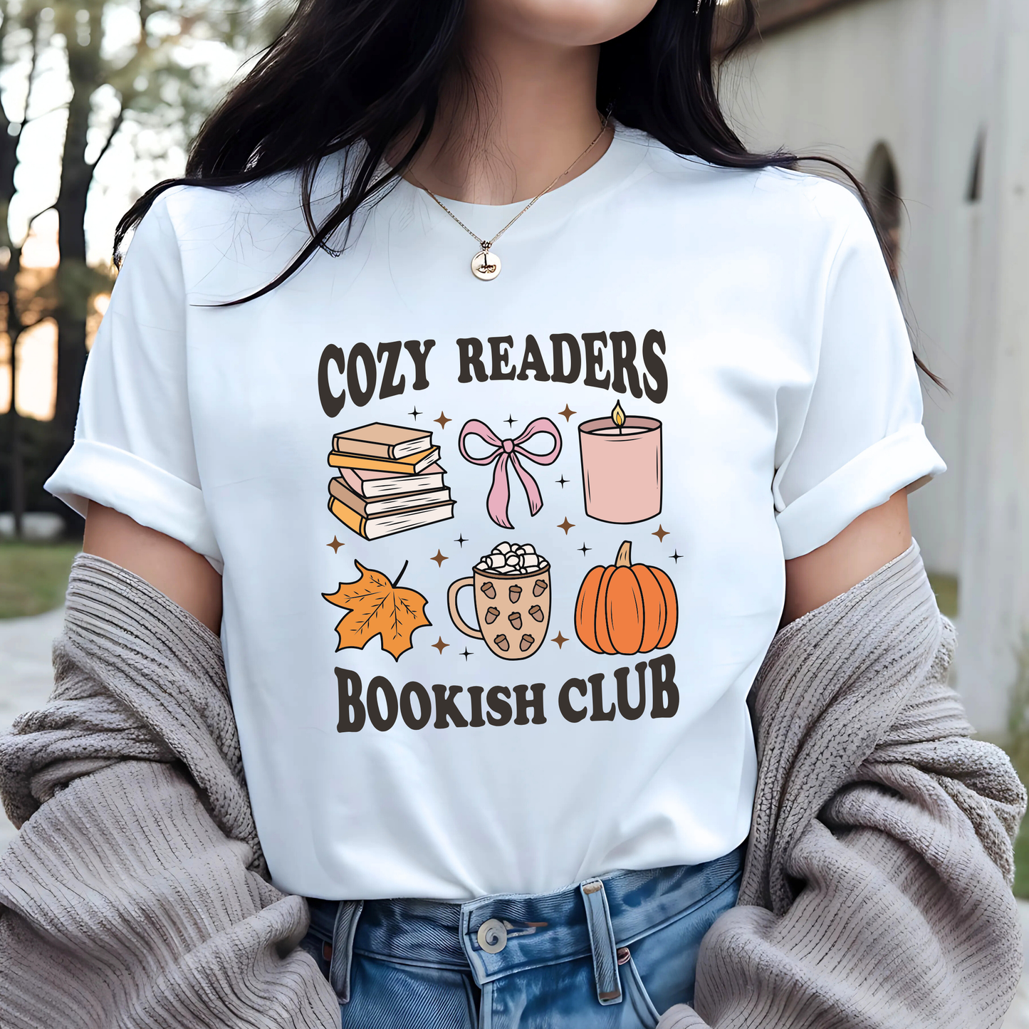 Cozy Readers: Fall Themed Tee