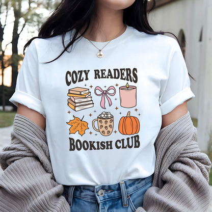Cozy Readers: Fall Themed Tee