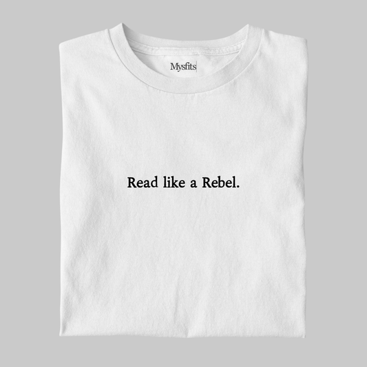 Read Like A Rebel: Minimal Tee