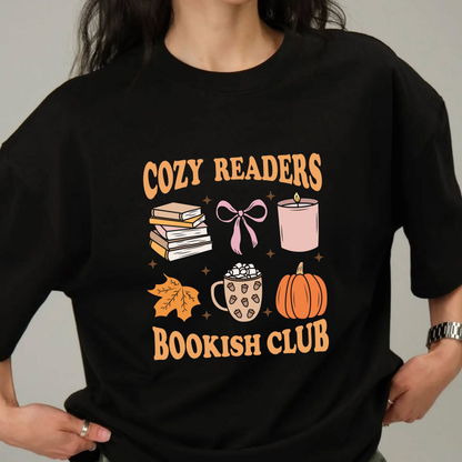 Cozy Readers: Fall Themed Tee