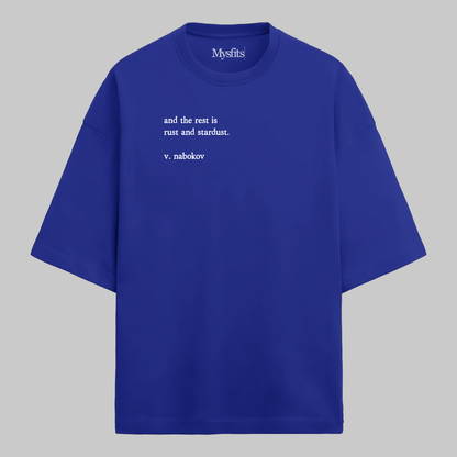 Rust & Stardust: Oversized Literature Tee