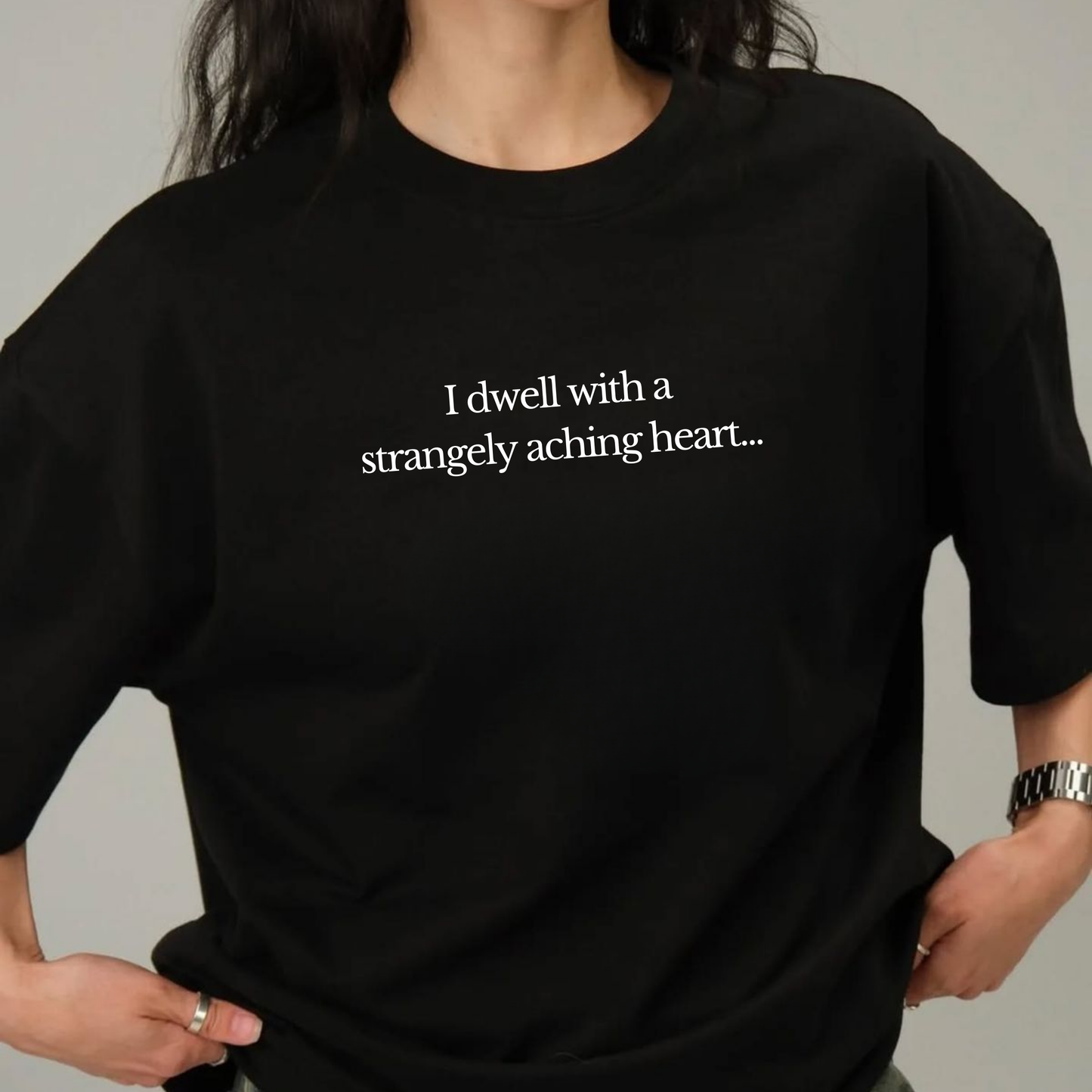 Strangely Aching Heart: Poetic Tee