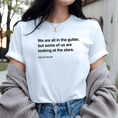 Eyes on the Stars: Oscar Wilde Tee