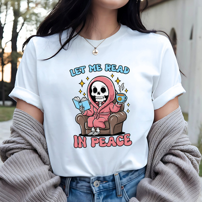 Read In Peace: Graphic Tee