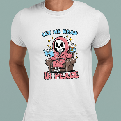 Read In Peace: Graphic Tee